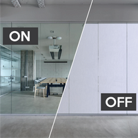 Customized Size Smart Glass Film PDLC Window Film Switchable Tint with Remote