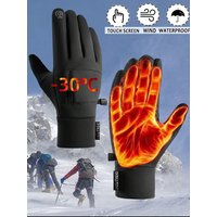 AliExpress GTUBIKE New Winter Warm Gloves Windproof Waterproof Touchscreen Gloves Outdoor Sports Running Cycling Fishing Skiing Glove