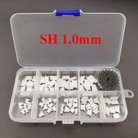 540Pcs/Box JST SH 1.0mm Pitch 2/3/4/5/6/7/8/9/10Pin Plastic Shell Crimp Terminal Connector SH1.0 Connectors