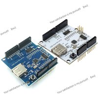 1PCS USB Host Shield 2.0 for Arduino UNO MEGA ADK Compatible for Android ADK DIY Electronic Module Board