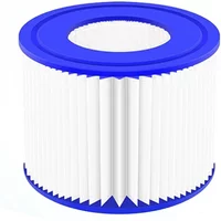 1pc Pool Cleaning Filter Element For Lay Z Lazy Spa Pool Miami Vegas Monaco Cartridge Filters VI Garden Spare Parts