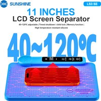 SUNSHINE LS3 SE Séparateur d'écran LCD Température de mémoire intelligente 40 ~ 120 ℃ Réglable pour téléphones, montres de moins de 11 pouces