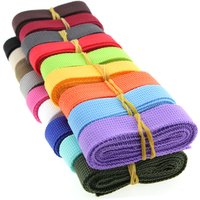 New 5 Meters 25mm Canvas Ribbon Belt Bag Cotton Webbing Polyester/Cotton Webbing Knapsack Strapping Sewing Bag Belt Accessories