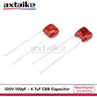 20PCS 100V 100pF - 4.7uF CBB Polypropylene Film Capacitor 0.1uF 0.01uF 10nF 100nF 220nF 101J 331J 471J 102J 103J 223J 104J 105J