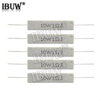 10 Stück 10 W Zementwiderstand 0,1 ~ 10 kOhm 0,33 R 1R 10R 100R 0,22 0,33 1 10 100 1 K 10 K Ohm Zementwiderstand igmopnrq