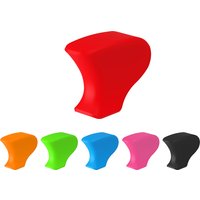 BICASTER Finger Tab Finger Spacer Rubber Made Copper Thread - 2pcs