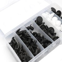 6 Sizes Mixed 100pcs Auto Fastener Car Bumper Clips Universal Fastener Kit Body Push Retainer Pin Rivet Door Trim Panel Retainer