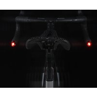 Waterproof Rechargeable Bike Handlebar Light Fashionable Road Bicycle Handlebar Plug Warning Light Bike Accesssories