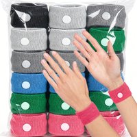 4/40pcs Anti Motion Sickness Wristbands Wrist Bands Anti Nausea Wristbands Carsickness Seasick Wrist Support Sports Accessories