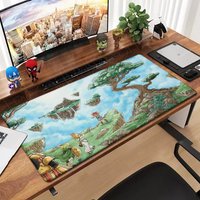 Mauspad Anime Gamer Gaming Zubehör Geschwindigkeit C-chrono Trigger Tastatur Pad Gummi Schloss Rand Desktop Maus Matte Laptop Mousepad