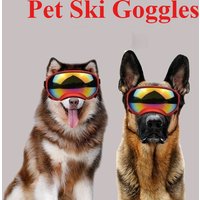 Windproof Anti-UV Pet Sunglasses for Outdoor Travelling Protective Eyewear Suitable for Medium And Large Sized Dogs