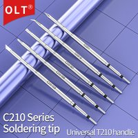 C210 Integrated Soldering Iron Tips C210 Heating Core Efficient Heat Conduction compatibility JBC T210 Soldering station