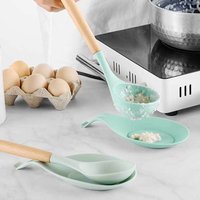 Silikon Isolierung Löffel Rest hitze beständige Tischset Getränk Glas Untersetzer Tablett Löffel Pad essen Matte Top flappen Küchen zubehör