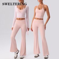 2/3PCS Yoga Suit Women Tracksuits Gym Clothes Long Sleeve Sports Outfits Fitness Sets Female Breathable Workout Clothes Yoga Set