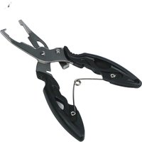 1Pc Small Size Fishing Stainless Steel Plier Freshwater Saltwater Hook Remover Scissors Metal Fishing Tackles