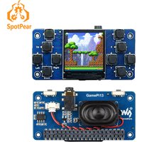 Raspberry Pi Display Screen 1.3inch LCD with Game Button AND Audio Buzzer For Zero 2W / 3B / 4B / PI5 / RP2040-PiZero Waveshare