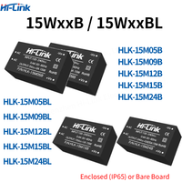 15W-B 15M05B/15M09B/15M12B/15M15B/15M24B AC-DC Power Module or Bare Board (HLK-15MxxB/15MxxBL) 85-265VAC Input High Efficiency