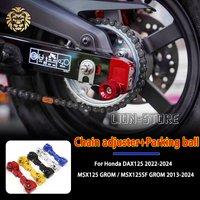 For Honda MSX125 GROM MSX125SF GROM DAX 125 MSX 125 SF 2013 2015 2018 2020 2022 2024 Chain adjuster Motorcycle accessories