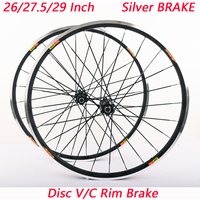 Crossride Mountain Bike Wheels MTB Disc V/C Rim Brakes Dual-purpose Straight-Pull Quick Release Wheelset 26 27.5 29 inches