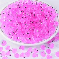 50pc Glow-in-the-Dark Mini Resin Flamingo Duck Figurines Resin Animal Statues for Garden Decor for Halloween & Christmas Gifts