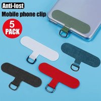 Anti-lost Mobile Phone Lanyard Detachable Colorful Gasket Metal Ring Clip Hang Cord Tether Phone Case Accessories Lanyard Strap