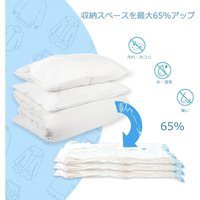 3pcs Vacuum Compression Bags in XS/S/M/L/XL sizes. Wholesale storage bags for seasonal clothes, quilts & travel. Home organizer