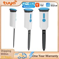 Tuya Smart Soil Tester WiFi Soil Moisture Detector Temperature Moisture Soil Tester Garden Temperature and Humidity Thermometer