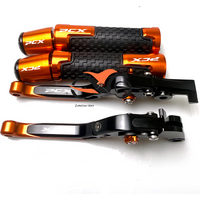 Motorcycle Adjustable Brake Clutch Lever Handlebar grip For HONDA PCX125 PCX150 PCX160 PCX 125 150 160 2010-2023 2022 2021 2020