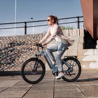 ONESPORTS WT05 27,5 Zoll Elektrofahrrad 36V 250W 18,2Ah Akku 2,25 Zoll Reifen 7-Gang Hydraulische Scheibenbremsen 30 ° Kletterfähigkeit bis 100 kg für Erwachsene im Stadtverkehr