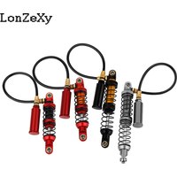 4PCS Built-in Spring Negative Pressure RC Car Shock Absorber Damper For 1/10 RC Crawler Axial SCX10 II RBX10 Wraith TRX4 Redcat