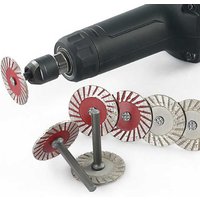 40mm Diamond Cutting Disc 6mm Shank Circular Saw Blade Sanding Disc Grinding Wheel For For Wood Metal Stone Granite Marble