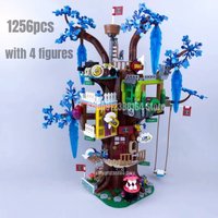 1256pcs Fantastical Tree House Building Blocks Model 71461 Toys for Children Christmas Gift