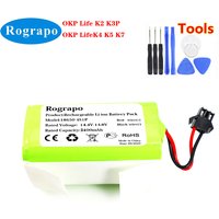 New 3400mAh C465-J1-4S1P 4inr19/66 Robotic Battery Pack For OKP Life K2 K3P K4 K5 K7 Robot Vacuum Cleaner