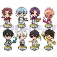 Blue Lock Painter Version 10cm Acrylic Stand Figures keychain Anime Chibi Collectible Merchandise Desktop Decoration Fan Gift