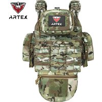Artex MultiFunctional Tactical Vest Outdoor Training MOLLE Quick Release Vest with PALS System Modular Molle Hunting Vest