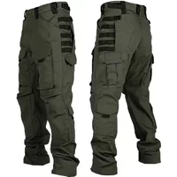 New Tactical Work Pants Men Outdoor Cargo Trousers Multi-pocket Waterproof Pant Autumn Spring Outdoor Workwear Hiking Trousers