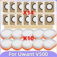 Compatible For ( Uwant V500 ) Cordless Vacuum Parts Dust Bag Filter Replacement Accessories