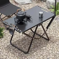 Outdoor tactical table multifunctional folding table camping lightweight small tea table picnic table camping equipment