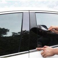 6pcs Door Window Pillar Posts Trim Cover Decal Stickers for Buick Regal 2011-2017 for Opel Insignia A 2009-2017