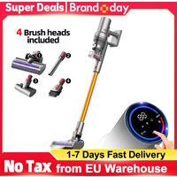 ABIR VC205 Cordless Handheld Vacuum Cleaner ,27000PA,Smart Dust Detction, Big Touch Screen,WithSmart Vacuum for Pet Home