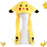 AliExpress TAKARA TOMY Pokemon Gengar Plush Hat Ski Windbreak Hats Cartoon Winter Keep Warm Anime Cosplay Cap Outdoors By Bike Caps Festival Gifts
