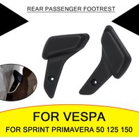 Motorcycle Rear Passenger Foot Pegs FootRest For Vespa Sprint Primavera 50 125 150 Primavera150 Sprint150 Footpegs Rests Pedals