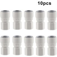 Plastic Speedfit 3/8" X 1/4" FFL Push-Fit Connectors for Homebrew Corny/Cornelius Keg