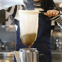 Reusable Multi-function Filter Bag Fine Mesh Cotton Fine Filtration Coffee Milk Tea Filter Bag Coffee Machine Drip Filter Bags