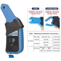 Hantek CC65 AC/DC Current Clamp Meter oscilloscope multimeter 5KHz Bandwidth 1mV/10mA 65A with BNC plug