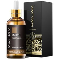 100ml with Dropper Myrrh Camphor Fennel Juniper Pure Natural Aromatherapy Essential Oil Refreshing Up Brain