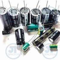 Electrolytic Capacitor 450/400/250/200/160V 2.2/3.3/4.7/6.8/8.2/10/15/22/33/47/68/82/100/120/150/180/220/330/470UF