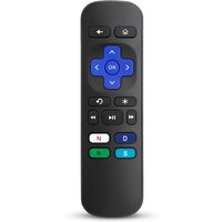 Replacement Remote Control for Roku Streaming Players, Roku Boxes (not Compatible with Roku Stick, TV, or Gaming Consoles)