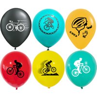 AliExpress NONE 5-50Pcs 12Inch Latex Dirt Bike Balloons Mountain Bike Theme Boy's Bike Birthday Party Decoration Bicycle Sports Theme Supplies