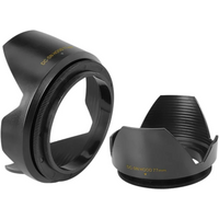 52mm 55mm 58mm 62mm 72mm 82mm Screwed Flower Petal Lens Hood Lens Hood for Canon Nikon Sony Olympus Pentax Camera Lens Accessory